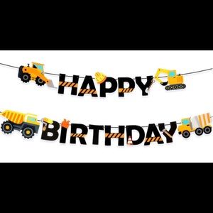 Construction Kids Party Decor